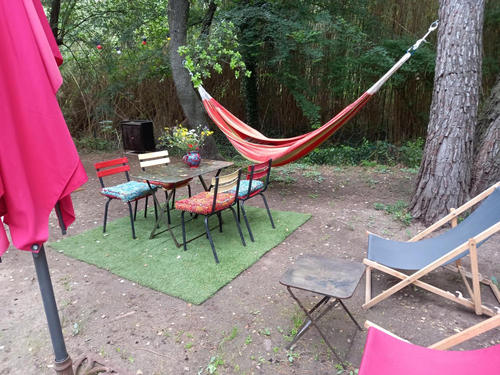 Luxe tent La Roulotte Du Petit Paradis *