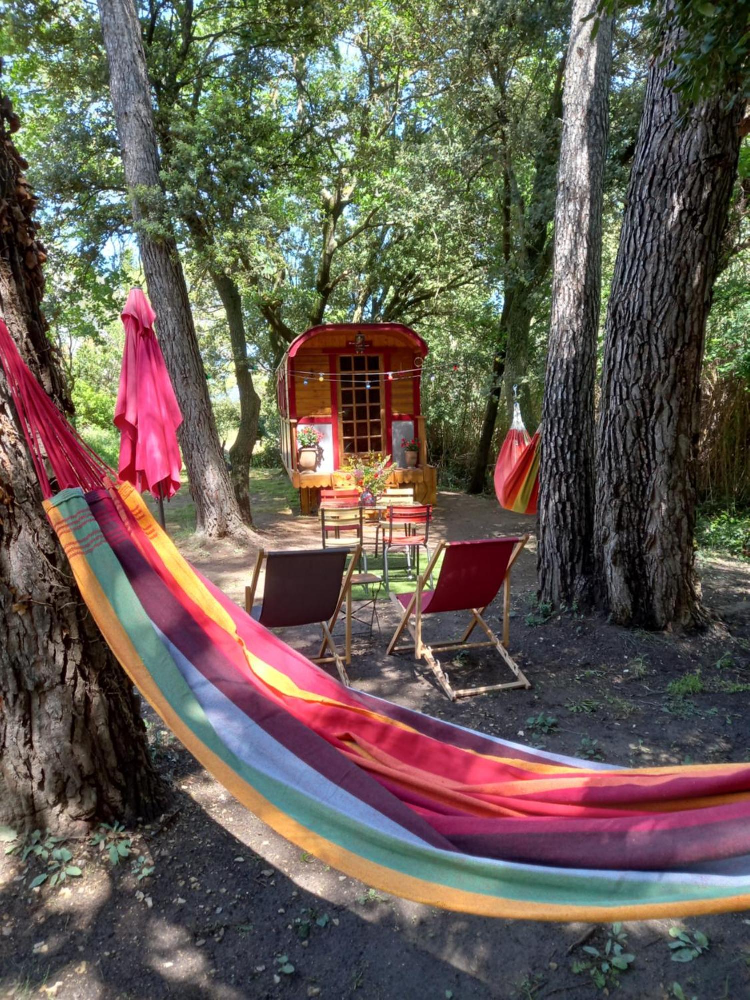 Tente de luxe La Roulotte Du Petit Paradis *