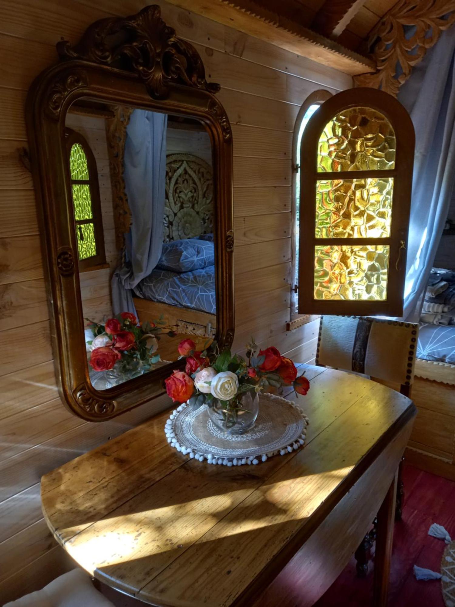 Tente de luxe La Roulotte Du Petit Paradis *